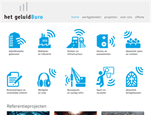 Tablet Screenshot of geluidburo.nl